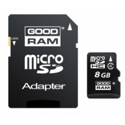 Goodram microSD 8GB 1-adapter Class 4