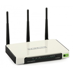 Punkt dostępowy TP-Link TL-WR1043ND z routerem, Gigabitowym switchem. 300Mb/s 802.11n, USB